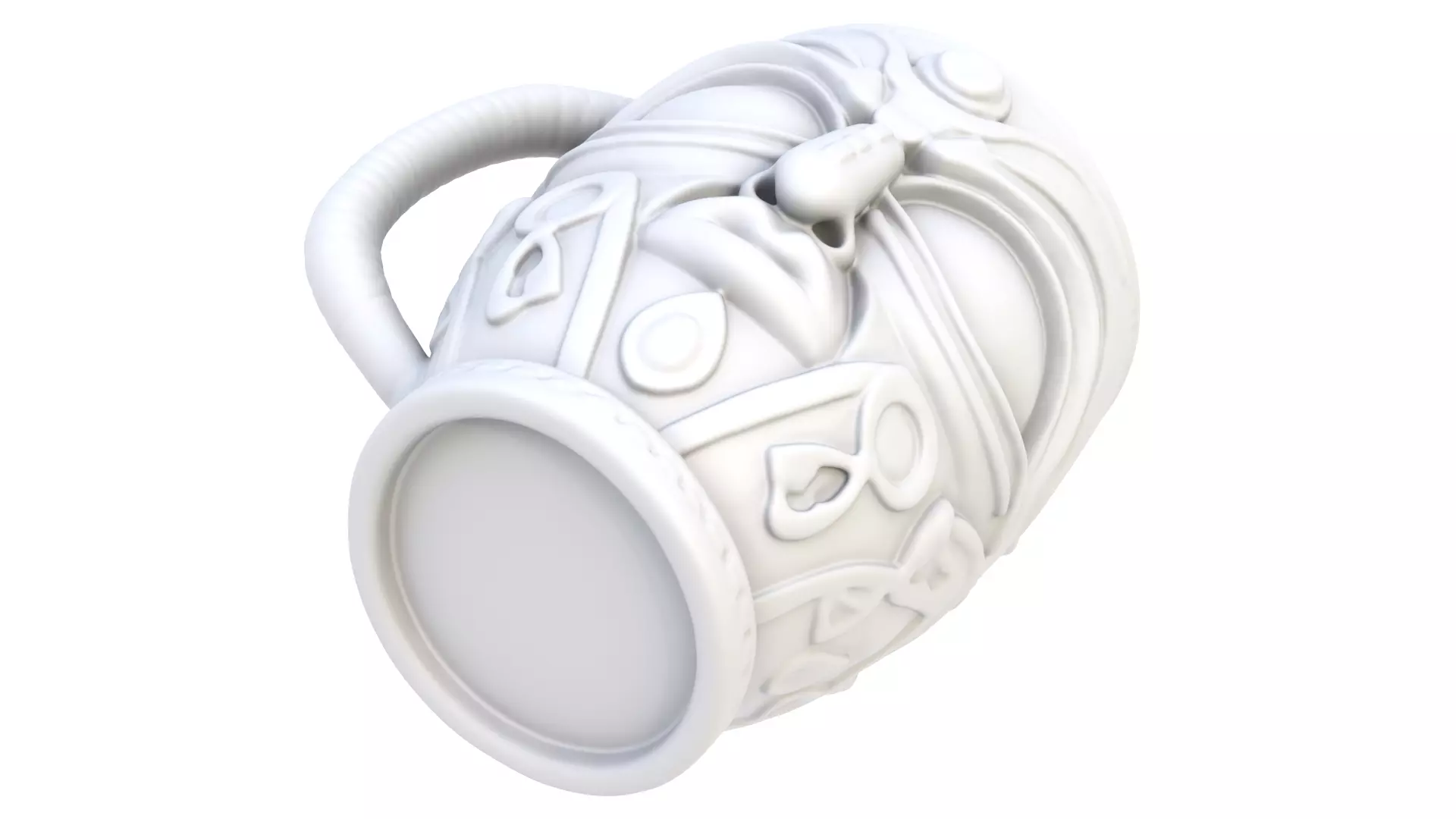 Abstract mug 02 3D model_8