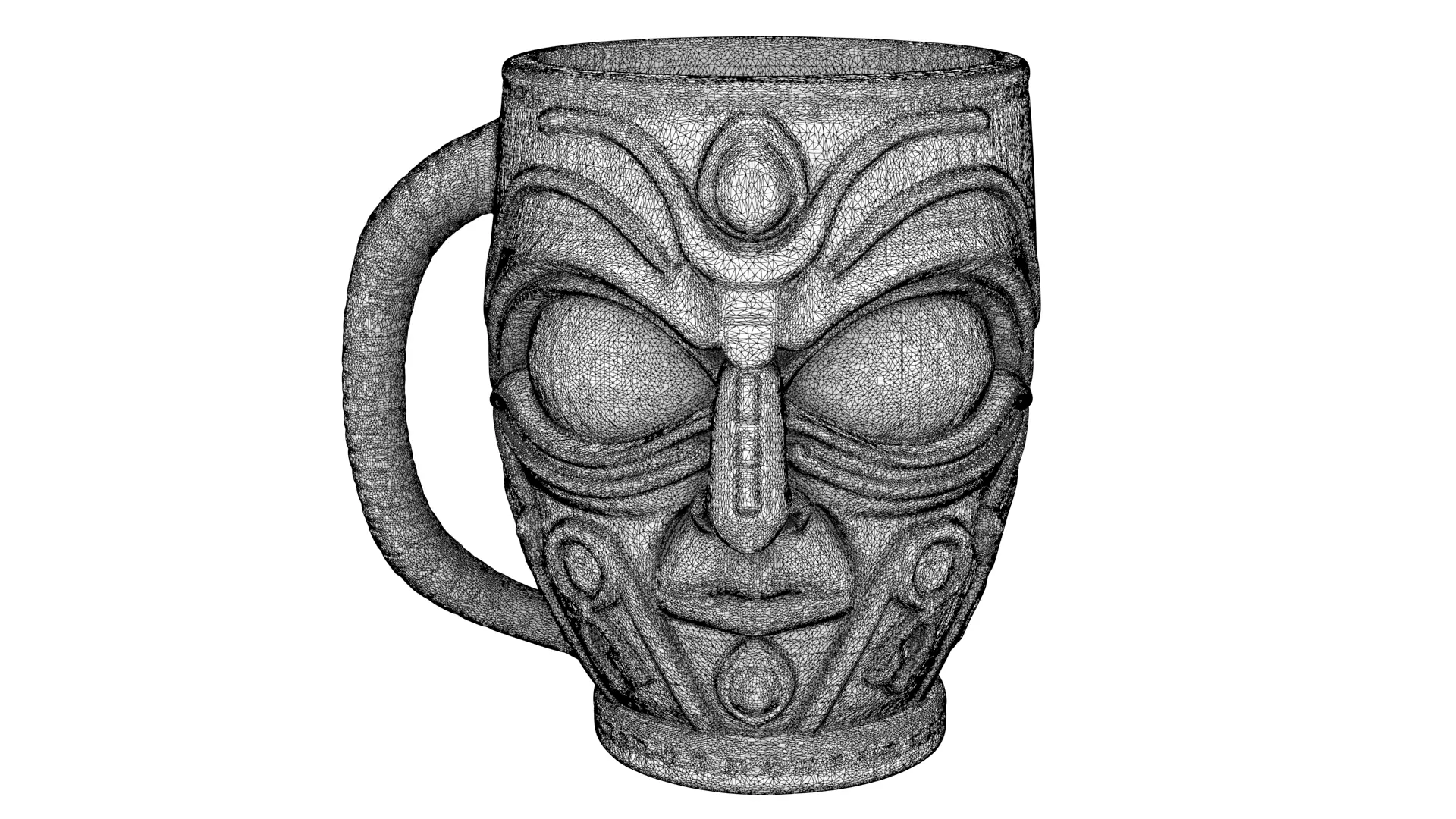 Abstract mug 02 3D model_9