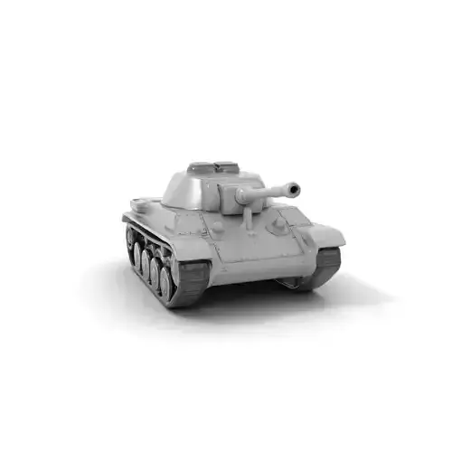 Gray Armored Tank model pack