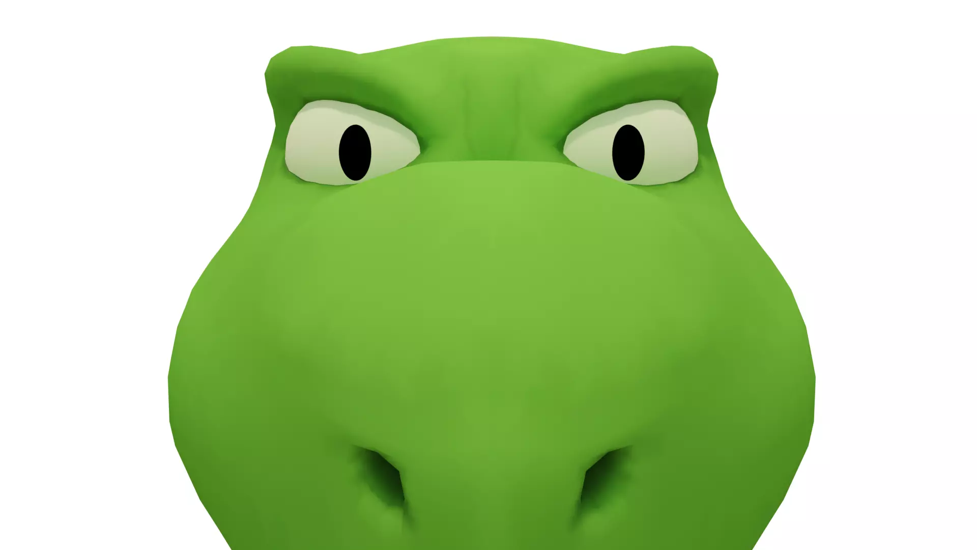 Cartoon Style T-rex 3D model_6