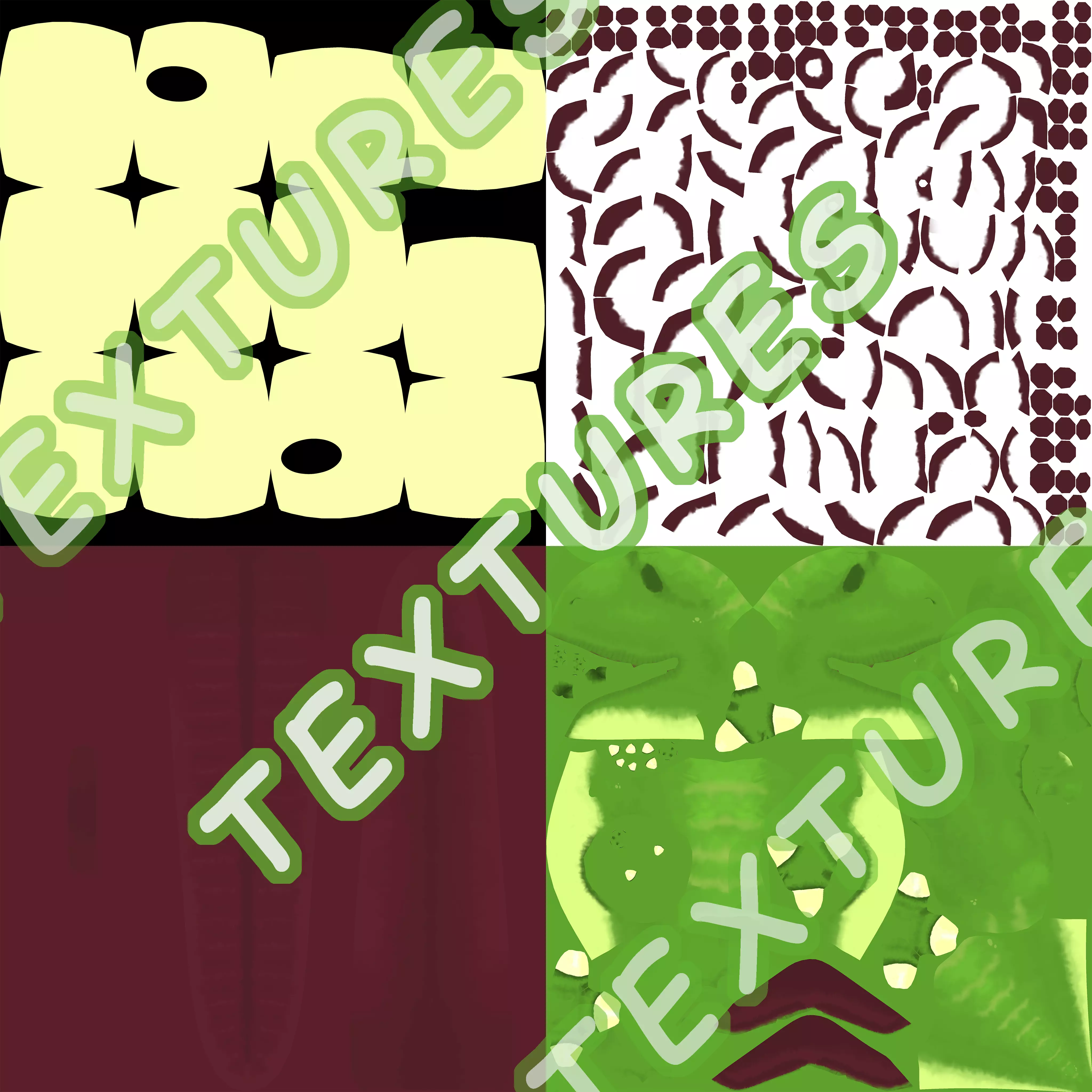 Cartoon Style T-rex 3D model_16