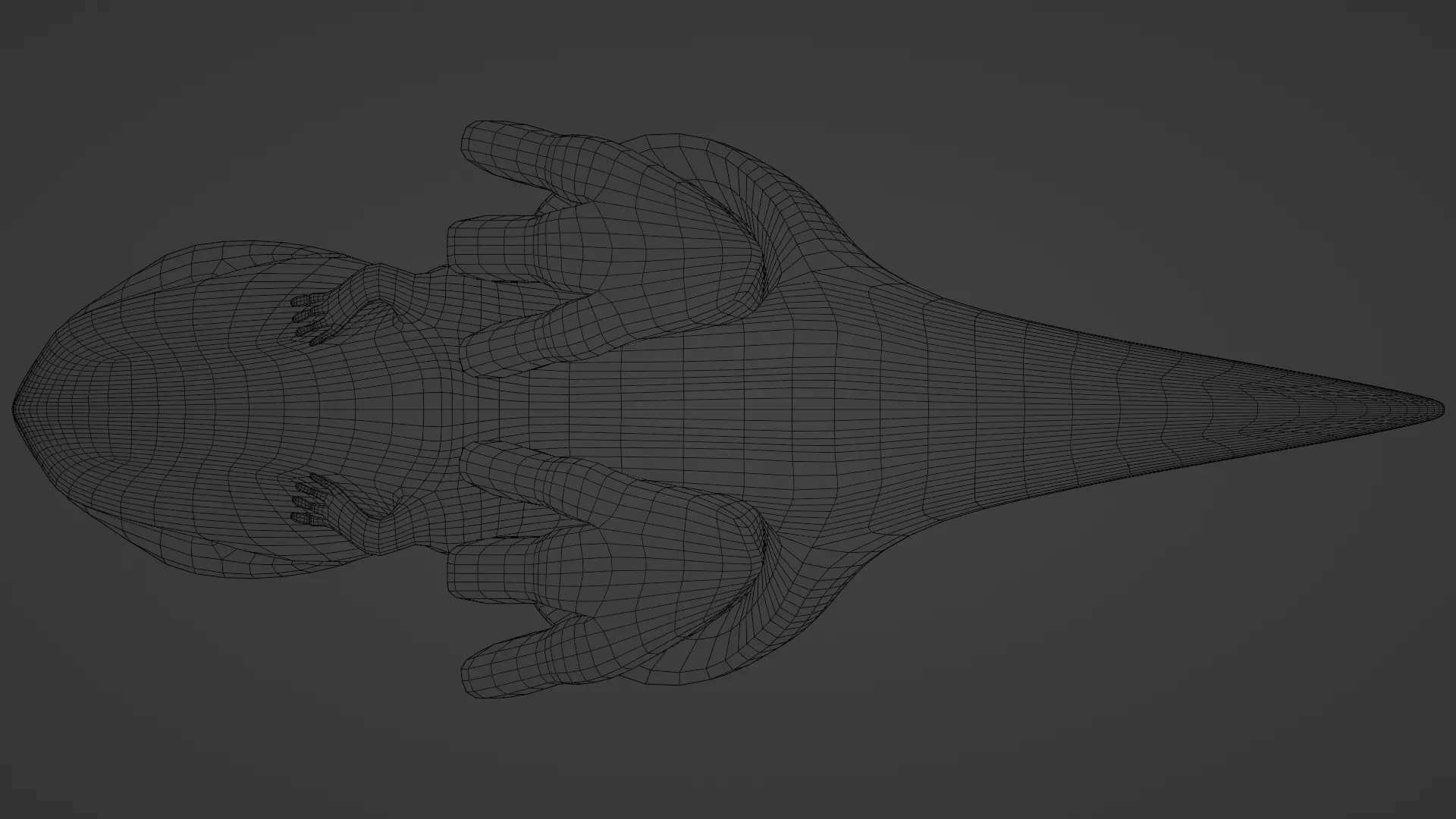 Cartoon Style T-rex 3D model_15