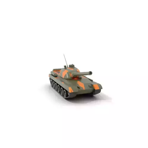 Camo Battle Tank model pack