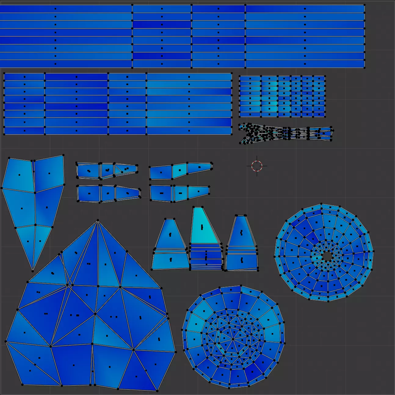 Sunflower  Free low-poly 3D model_5