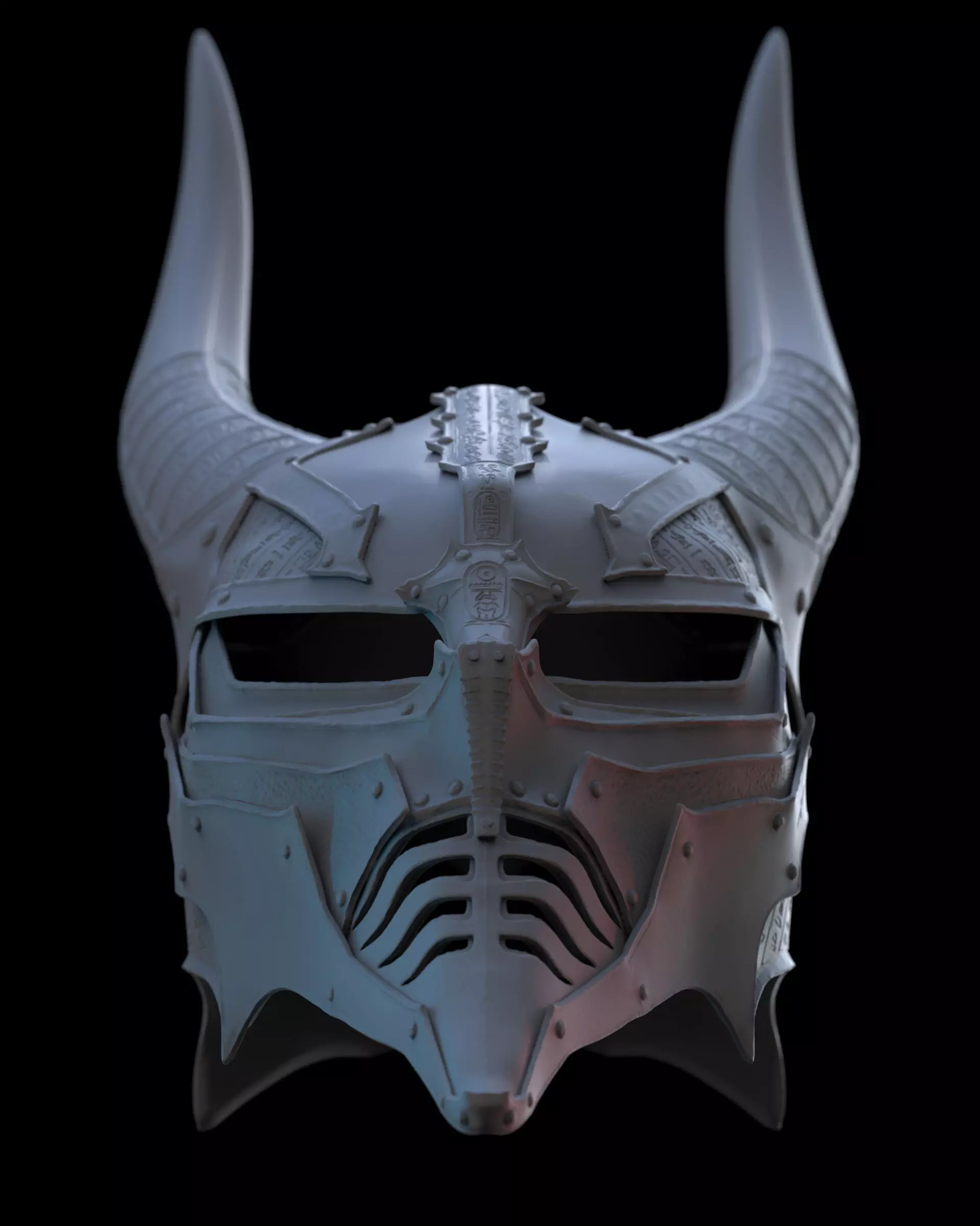 Anubis mask X 3D print model_16