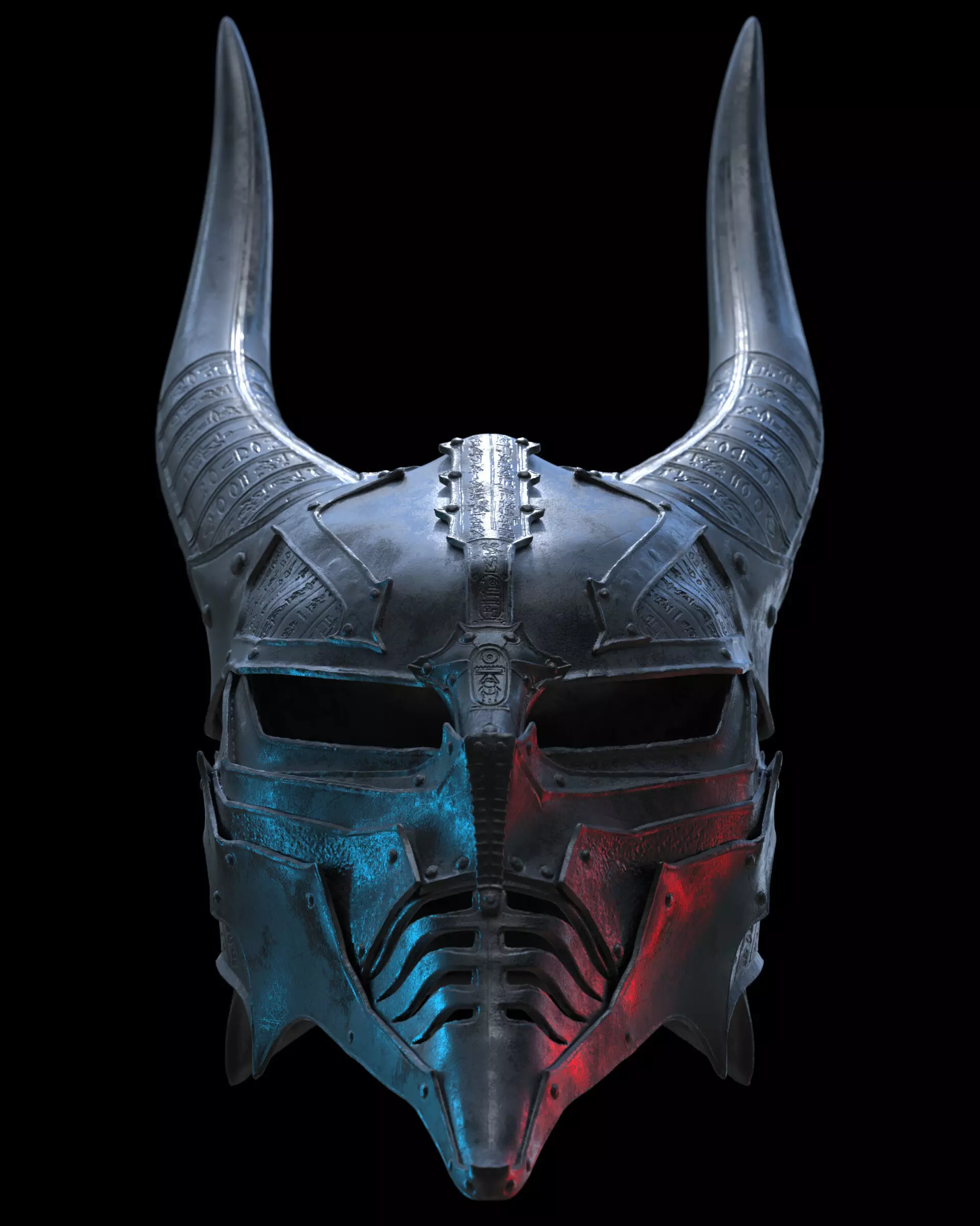 Anubis mask X 3D print model_11
