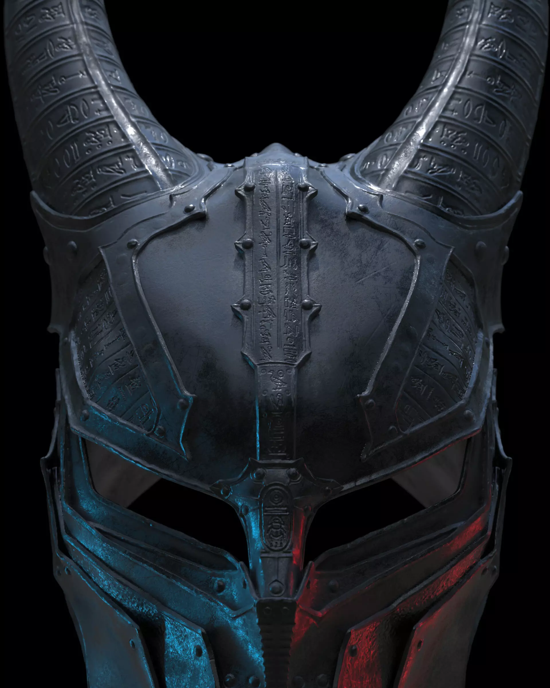 Anubis mask X 3D print model_9