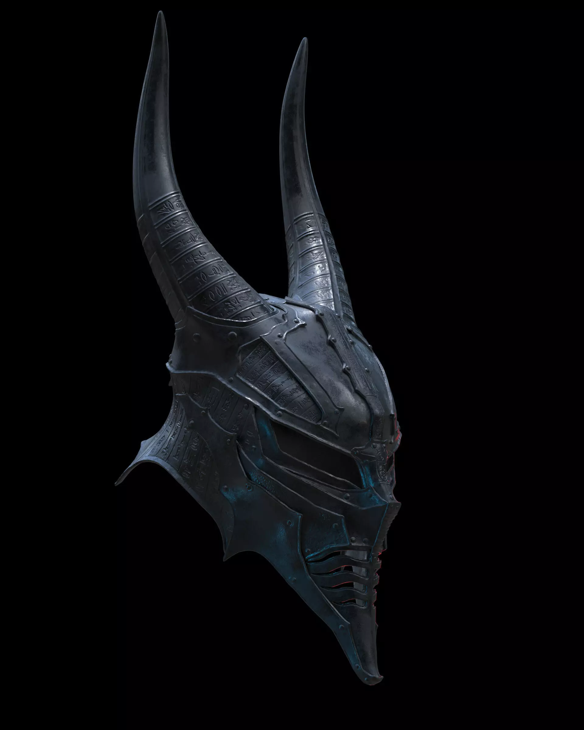 Anubis mask X 3D print model_1
