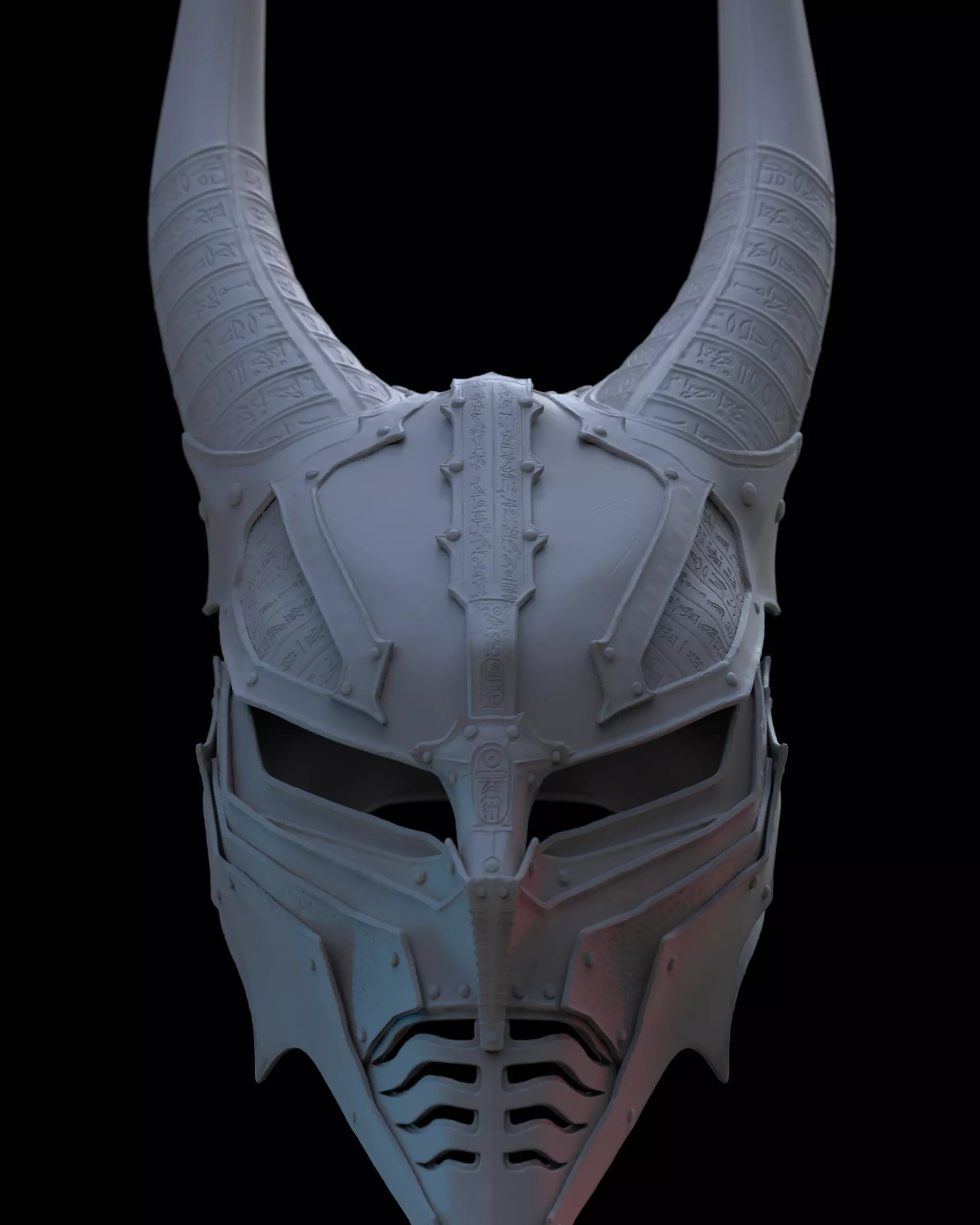 Anubis mask X 3D print model_15