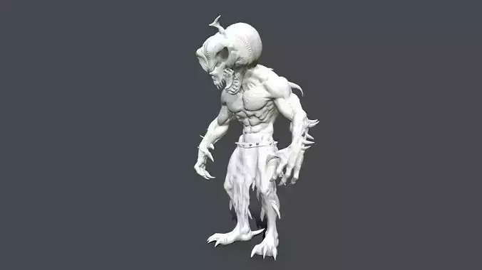 Horrors Pumpkin Jack STL      3D print model