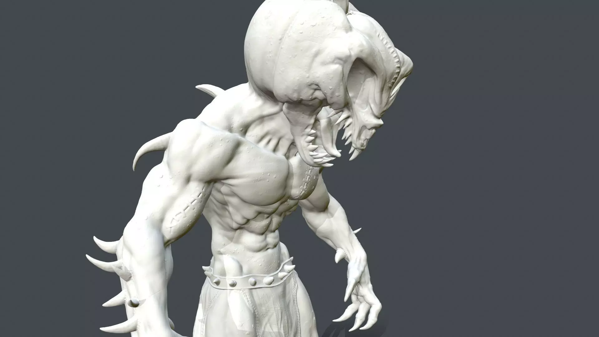 Horrors Pumpkin Jack STL      3D print model_4