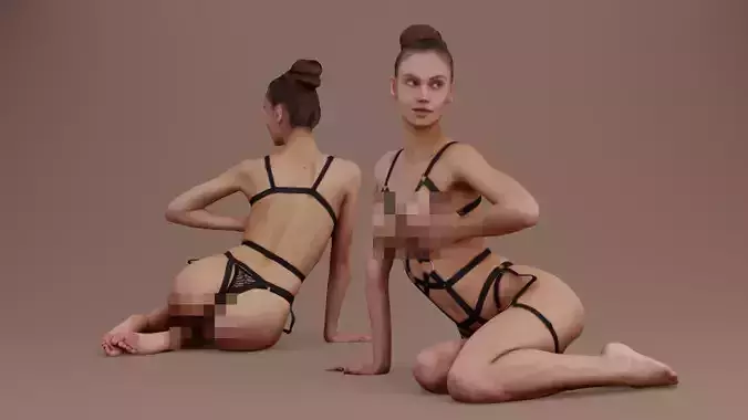 Seductive Girl Posing