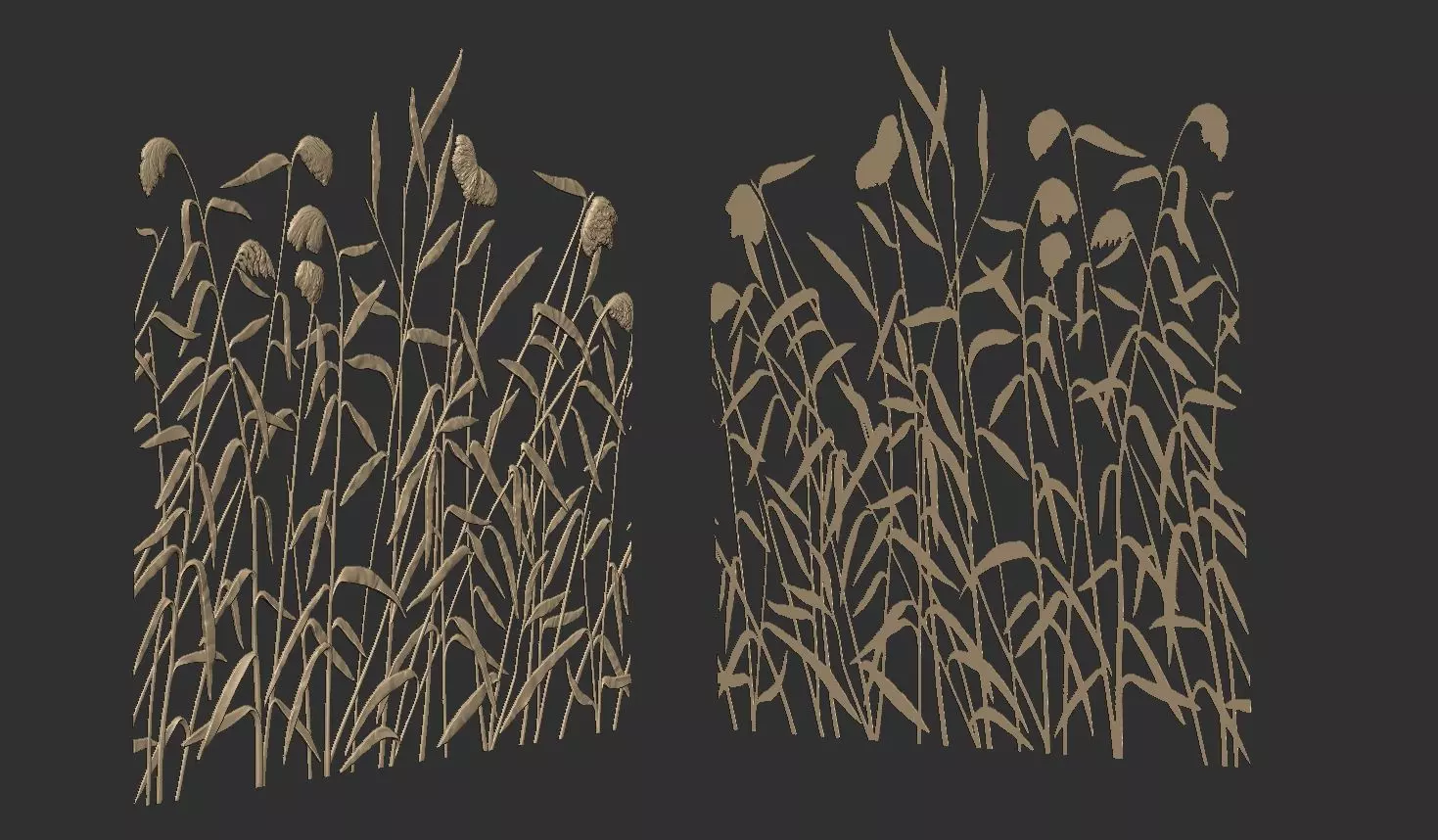 Botanical wall decor 3d Model 3D print model_6