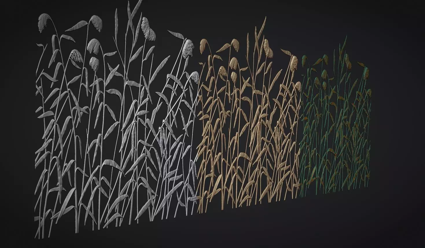 Botanical wall decor 3d Model 3D print model_12