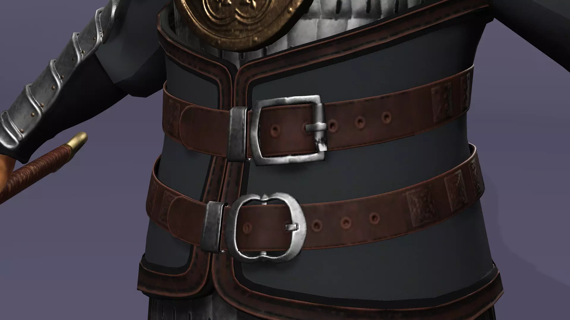 Tang Dynasty MoDao General Fully Armored Elite Soldier UE Low-poly 3D model_13