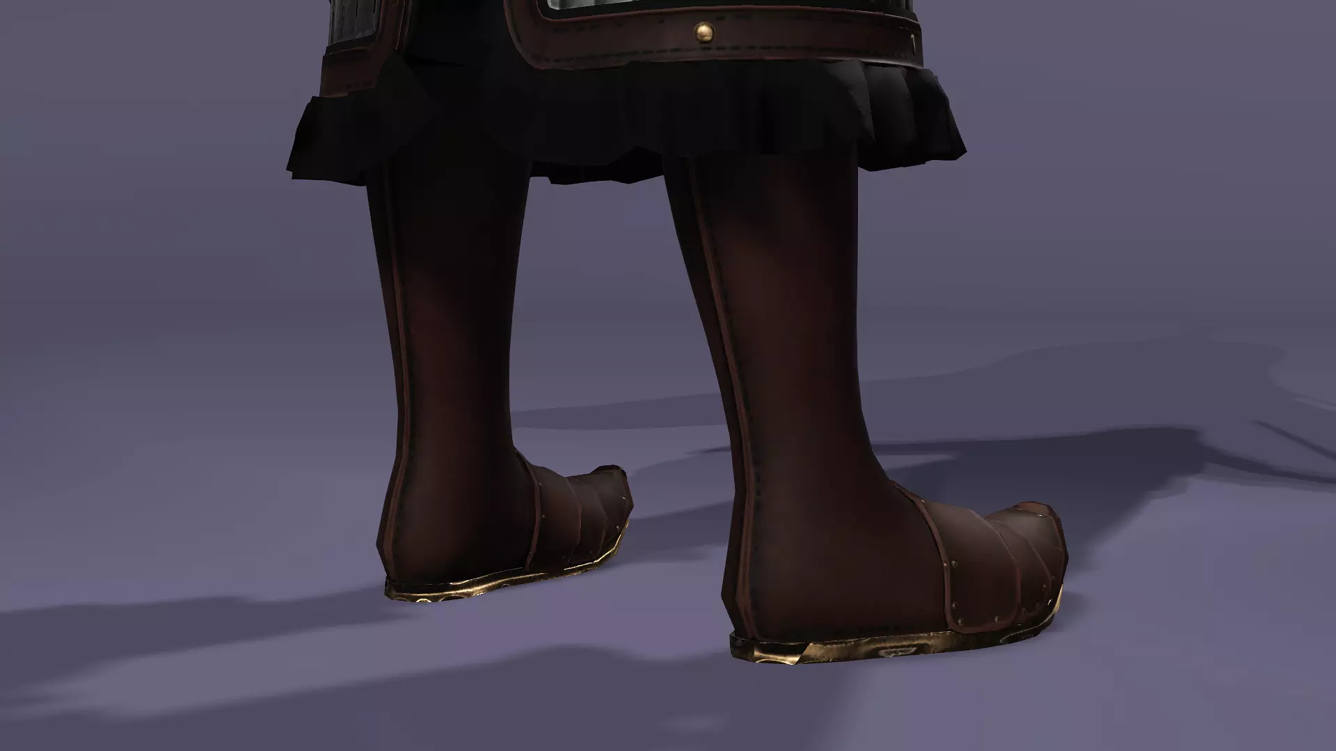 Tang Dynasty MoDao General Fully Armored Elite Soldier UE Low-poly 3D model_14