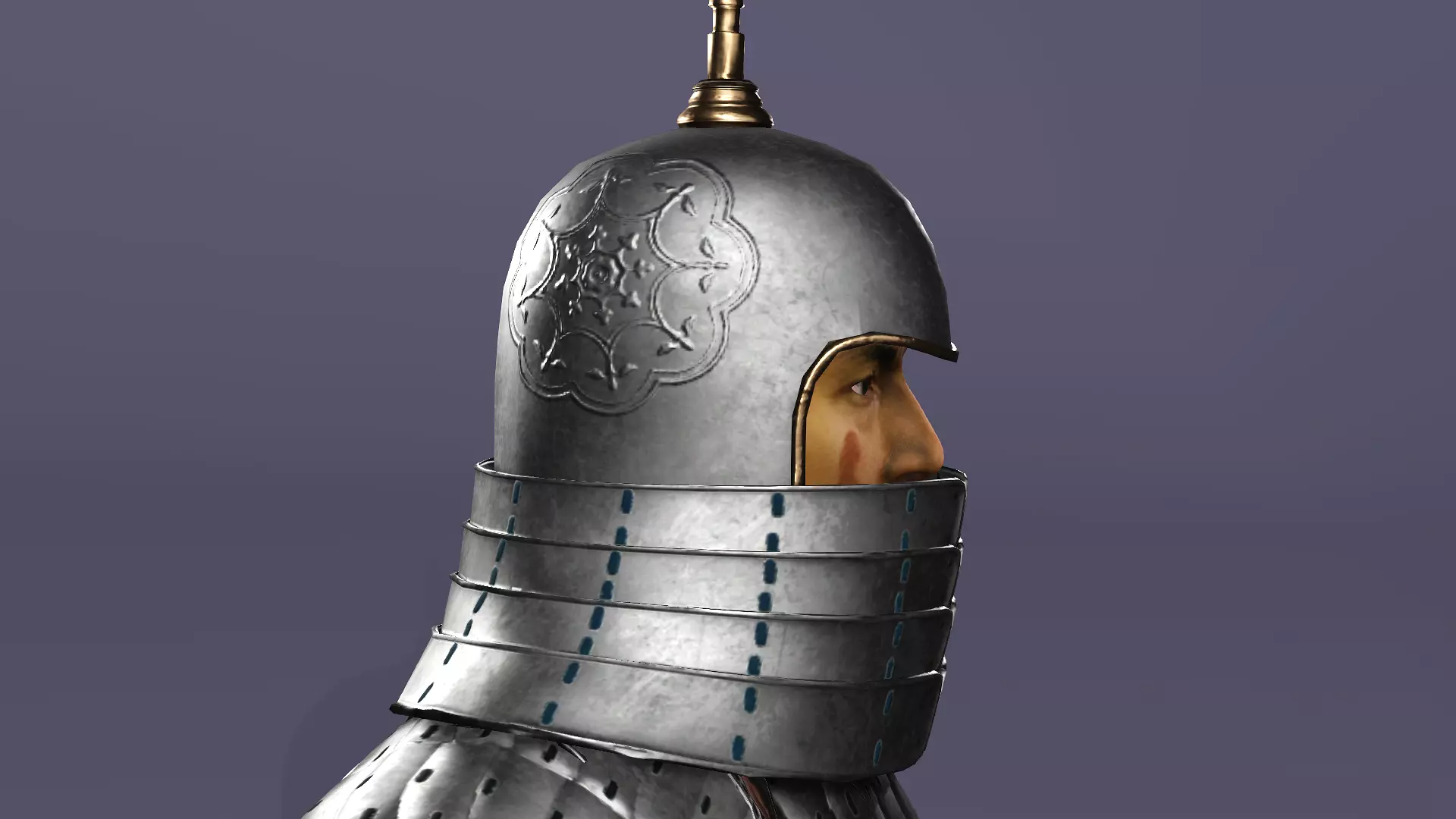 Tang Dynasty MoDao General Fully Armored Elite Soldier UE Low-poly 3D model_10