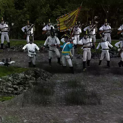 Napoleonic Austrian Line Infantry