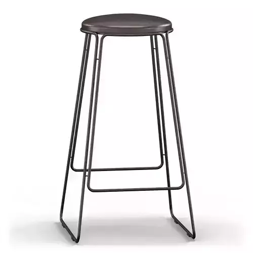 Prop Stool Mocca Leather OxDenmarq