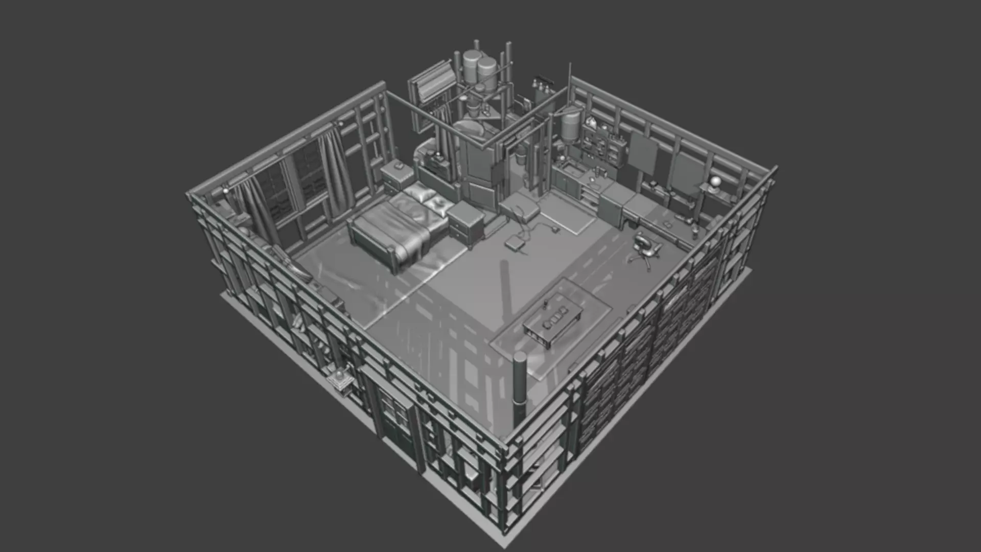 Ellie s house 3D model_3