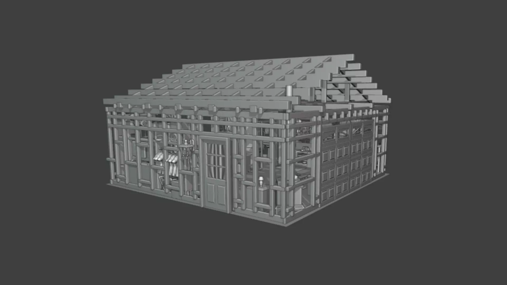 Ellie s house 3D model_2