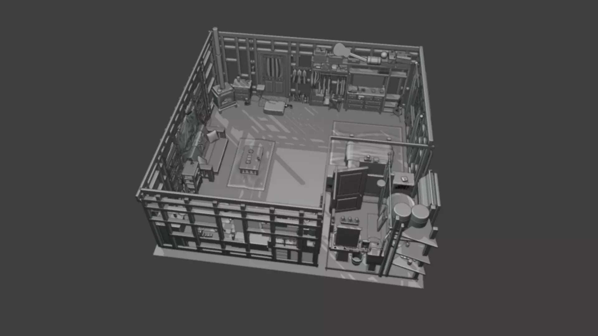 Ellie s house 3D model_4