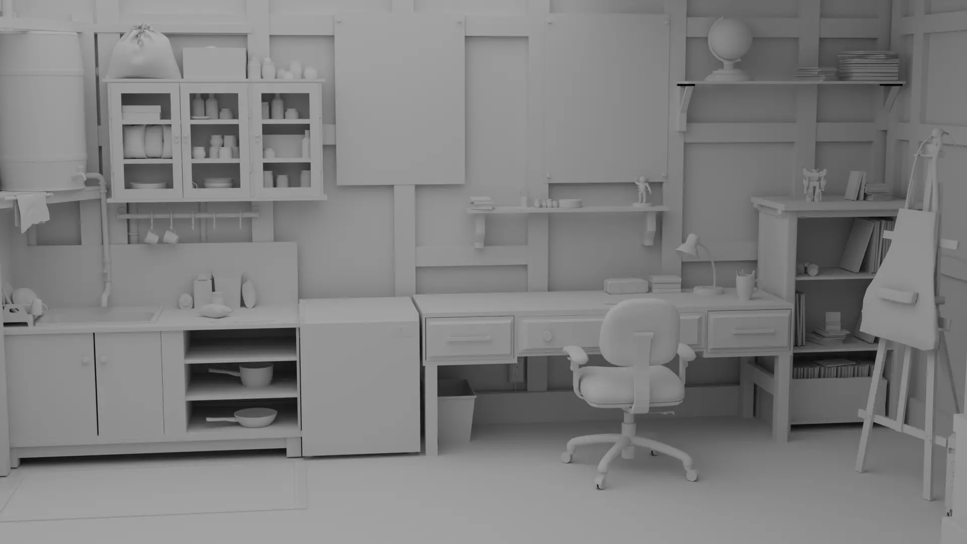 Ellie s house 3D model_8