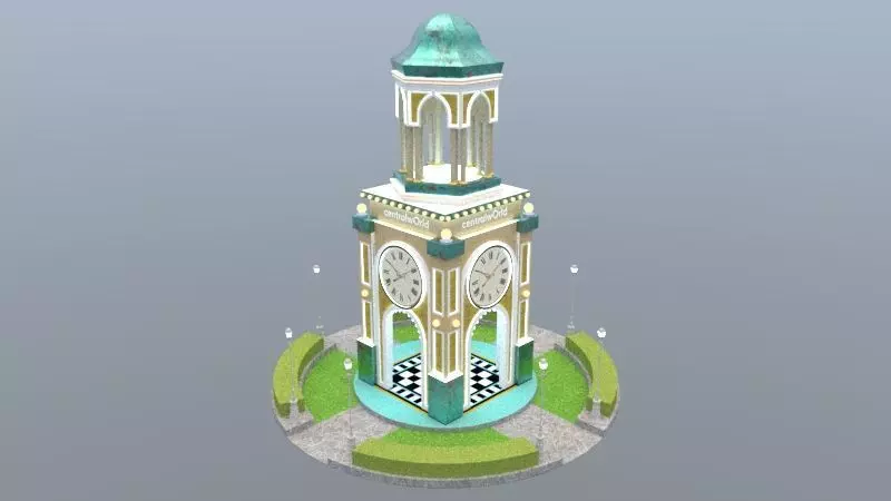 The World of Disney Event Archway Thailand Inspired Free 3D model