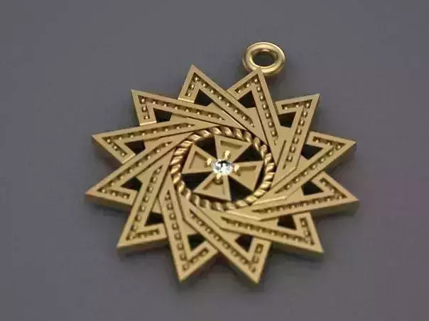 pentagram pendant 21