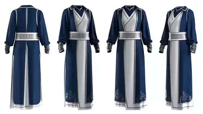 Imperial Blue Robe