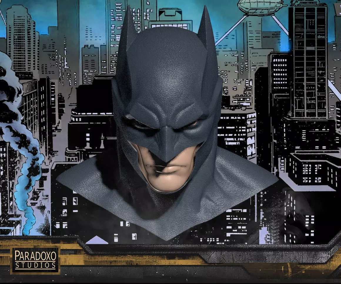 Batman Jason Fabok Cowl V2 3D model_6