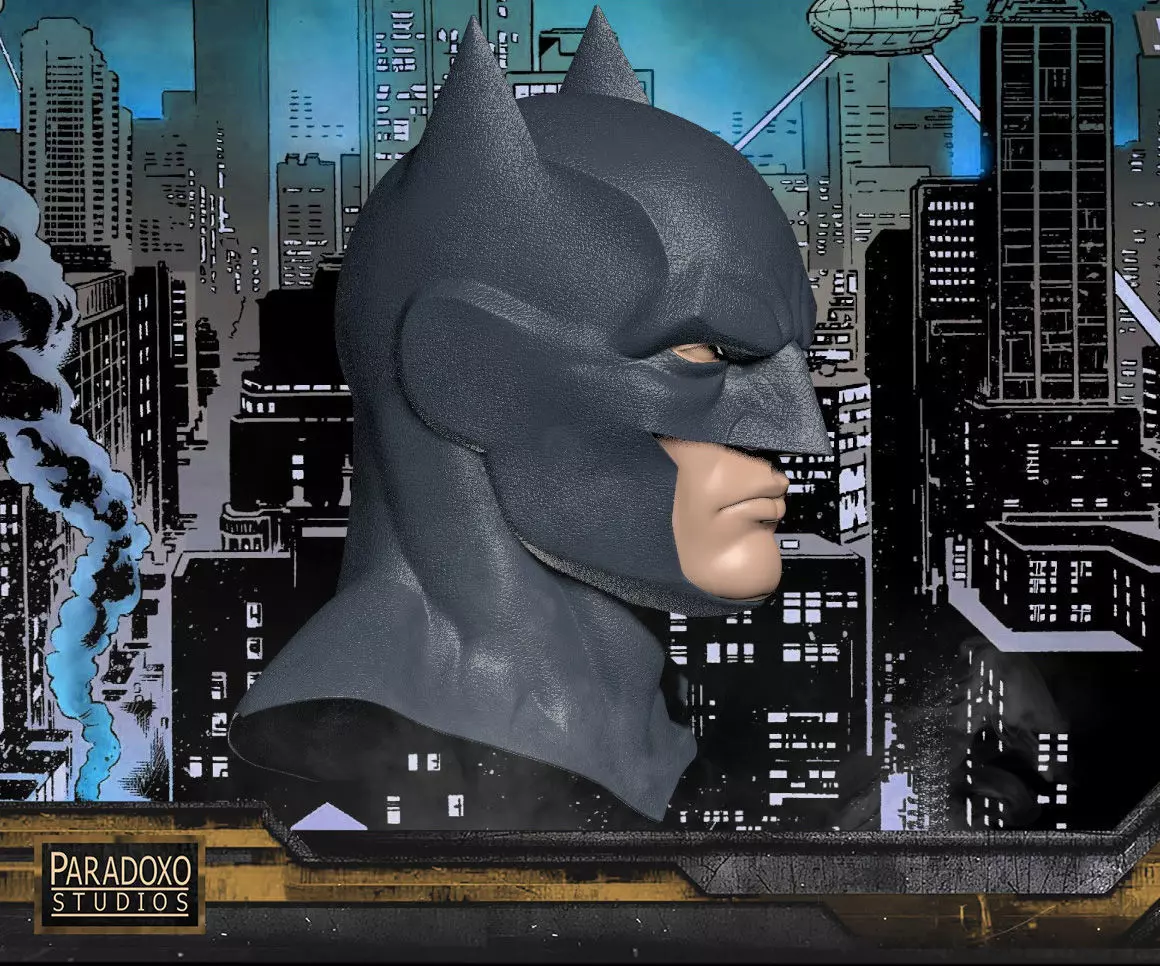 Batman Jason Fabok Cowl V2 3D model_4