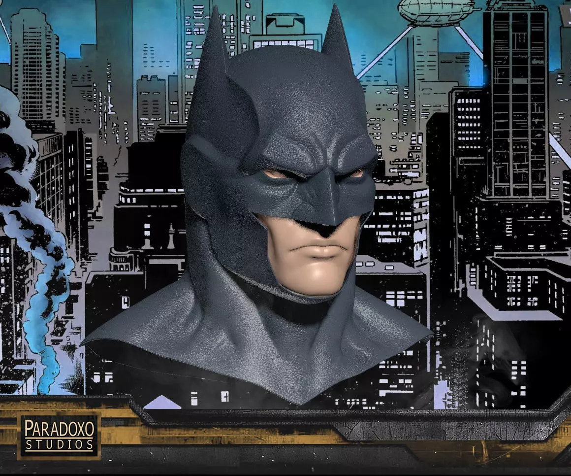 Batman Jason Fabok Cowl V2 3D model_5