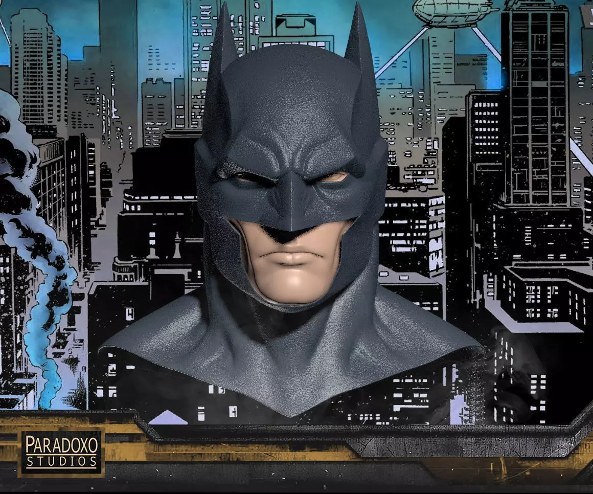 Batman Jason Fabok Cowl V2 3D model_0