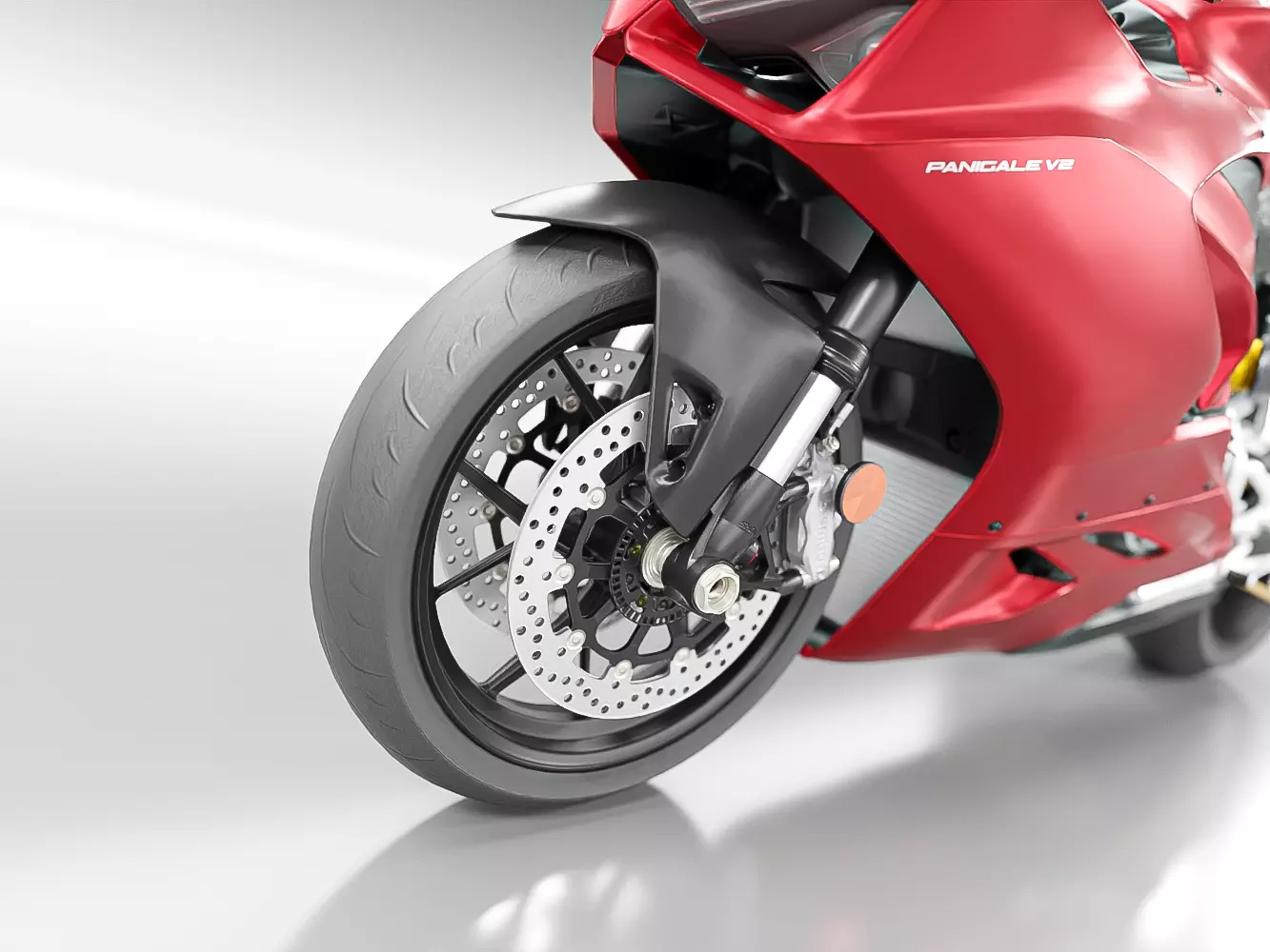 DUCATI PANIGALE V2 2021 Low-poly 3D model_6