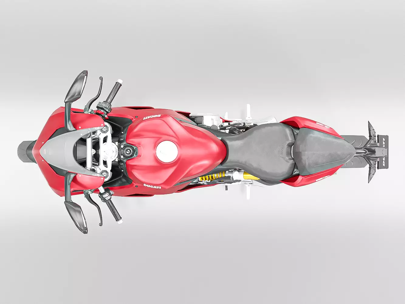 DUCATI PANIGALE V2 2021 Low-poly 3D model_8