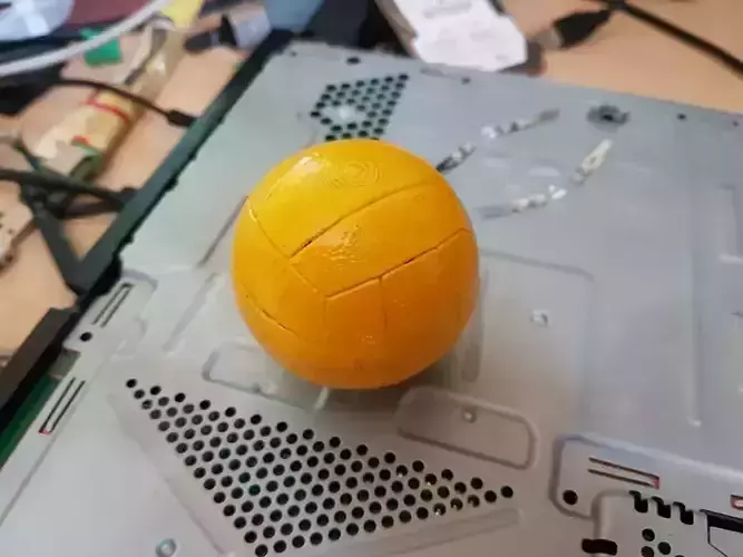Ball for voleyball or waterpolo 3D print model