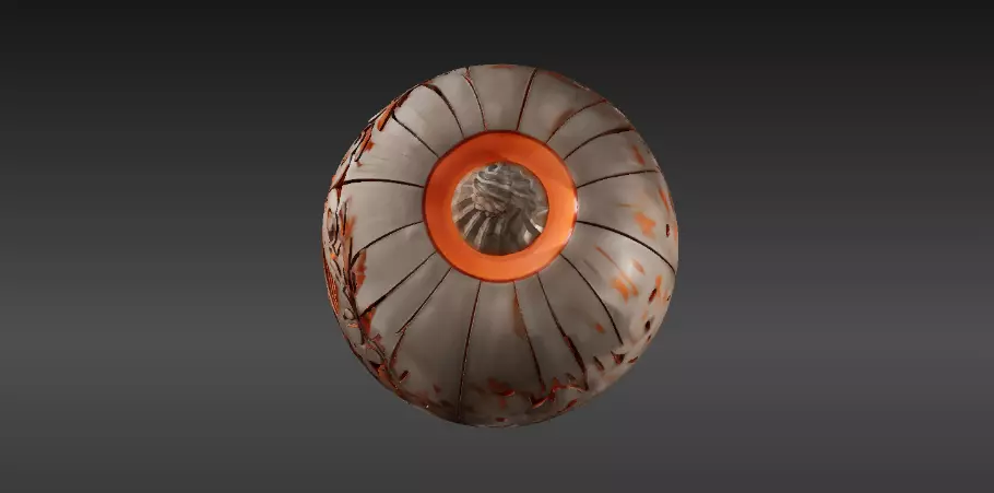 Jack-o Lantern Candle Lantern 3D Print Model Spooky Pumpkin 3D print model_3