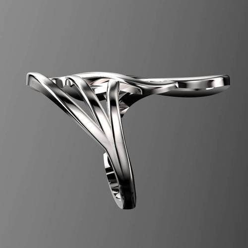 twisted ring 3D print model_5