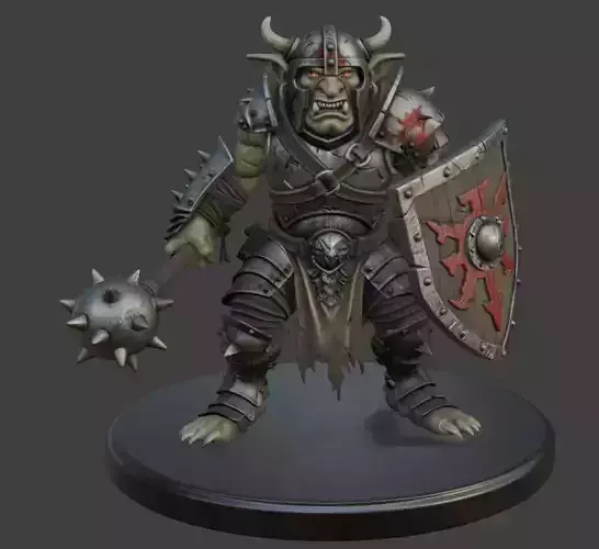 Goblin Guardian 3D Model