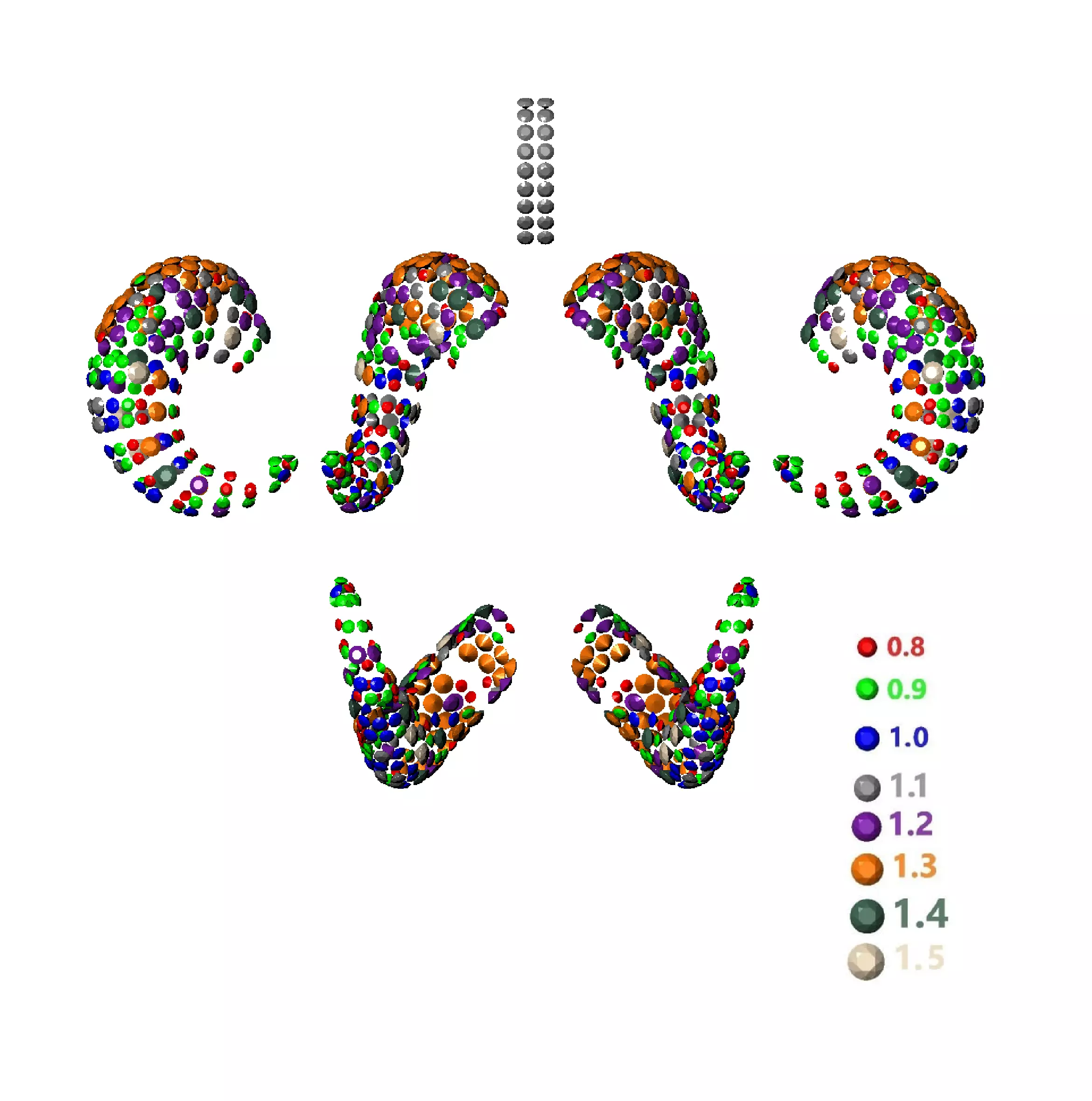 Goat Pendant  3D print model 3D print model_9