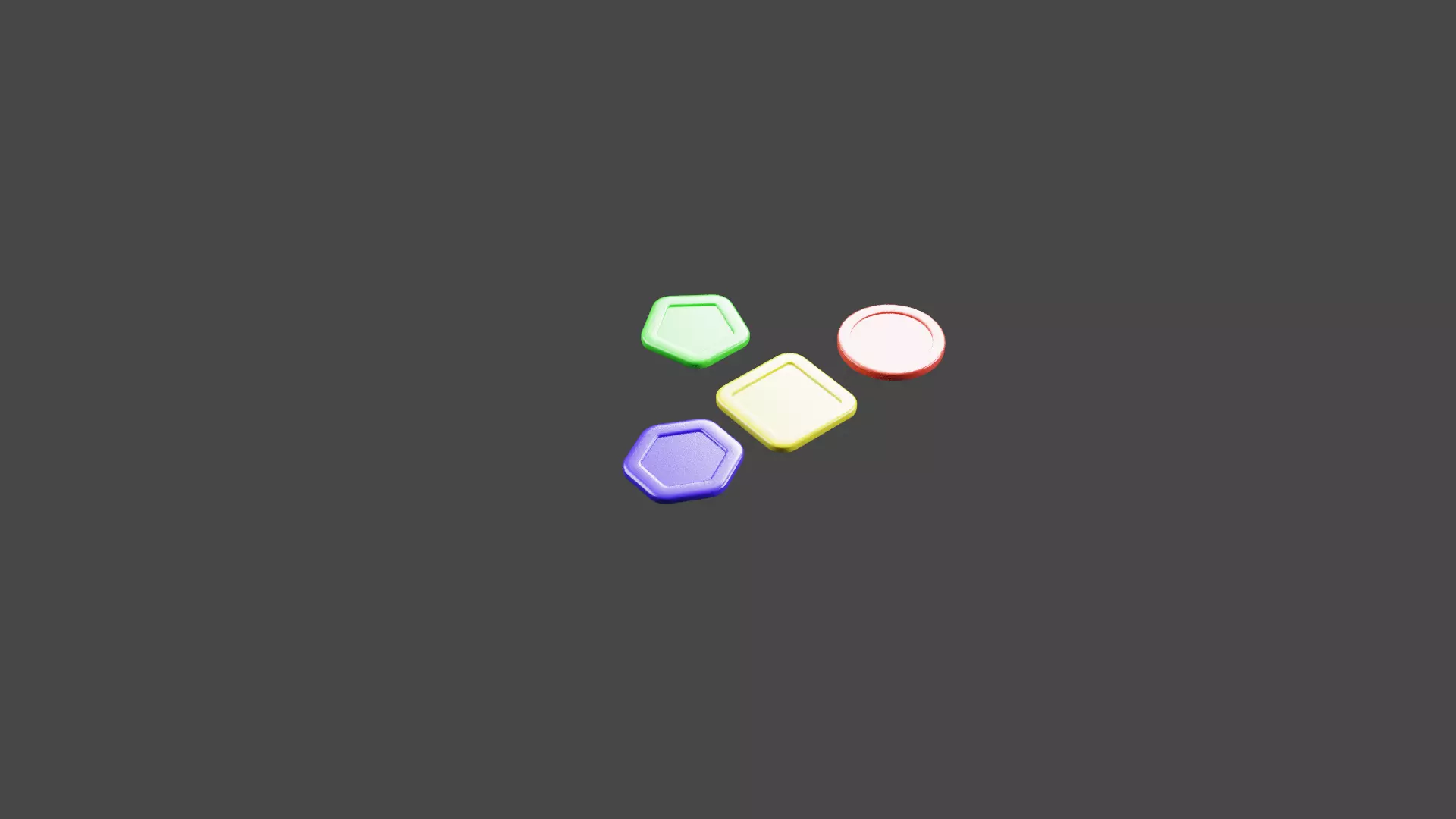 Game Chips Set Round Edition Free 3D print model