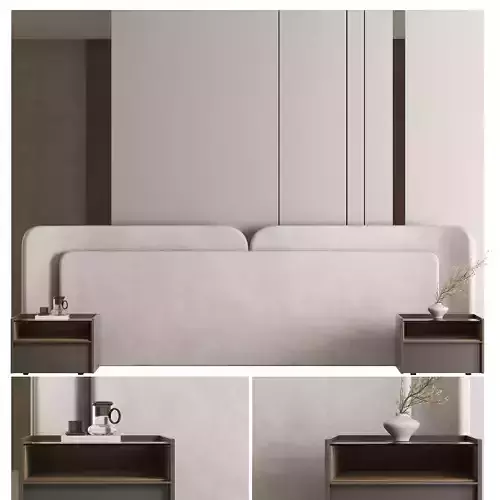 Headboard Wall Panel Composition 23