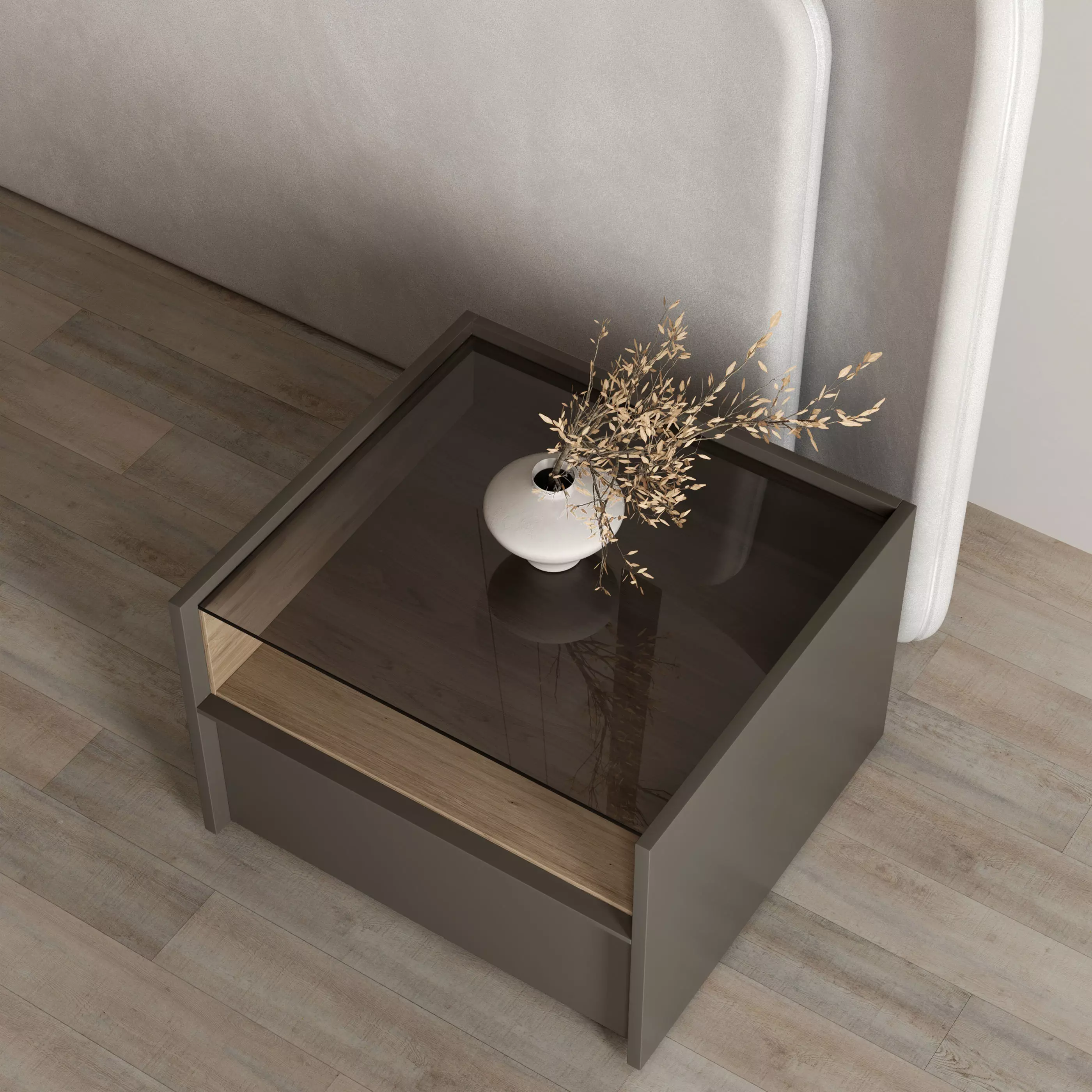 Headboard Wall Panel Composition 23 3D model_5