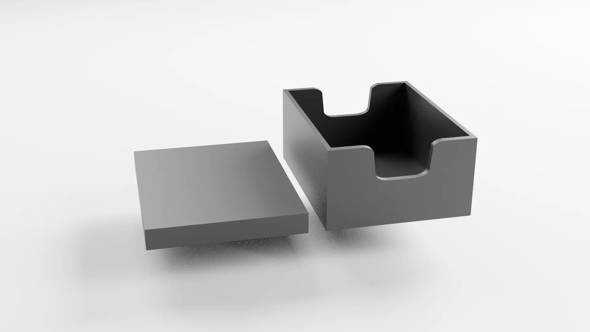 Card Organizer Base 3D print model_0