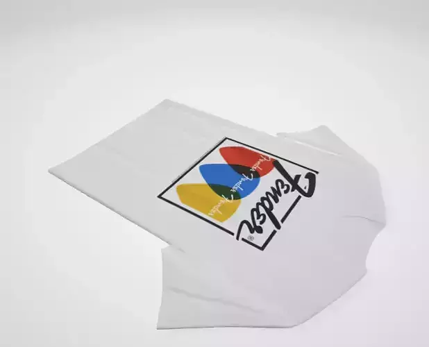 Fender Classic Retro Orange Logo T Shirt