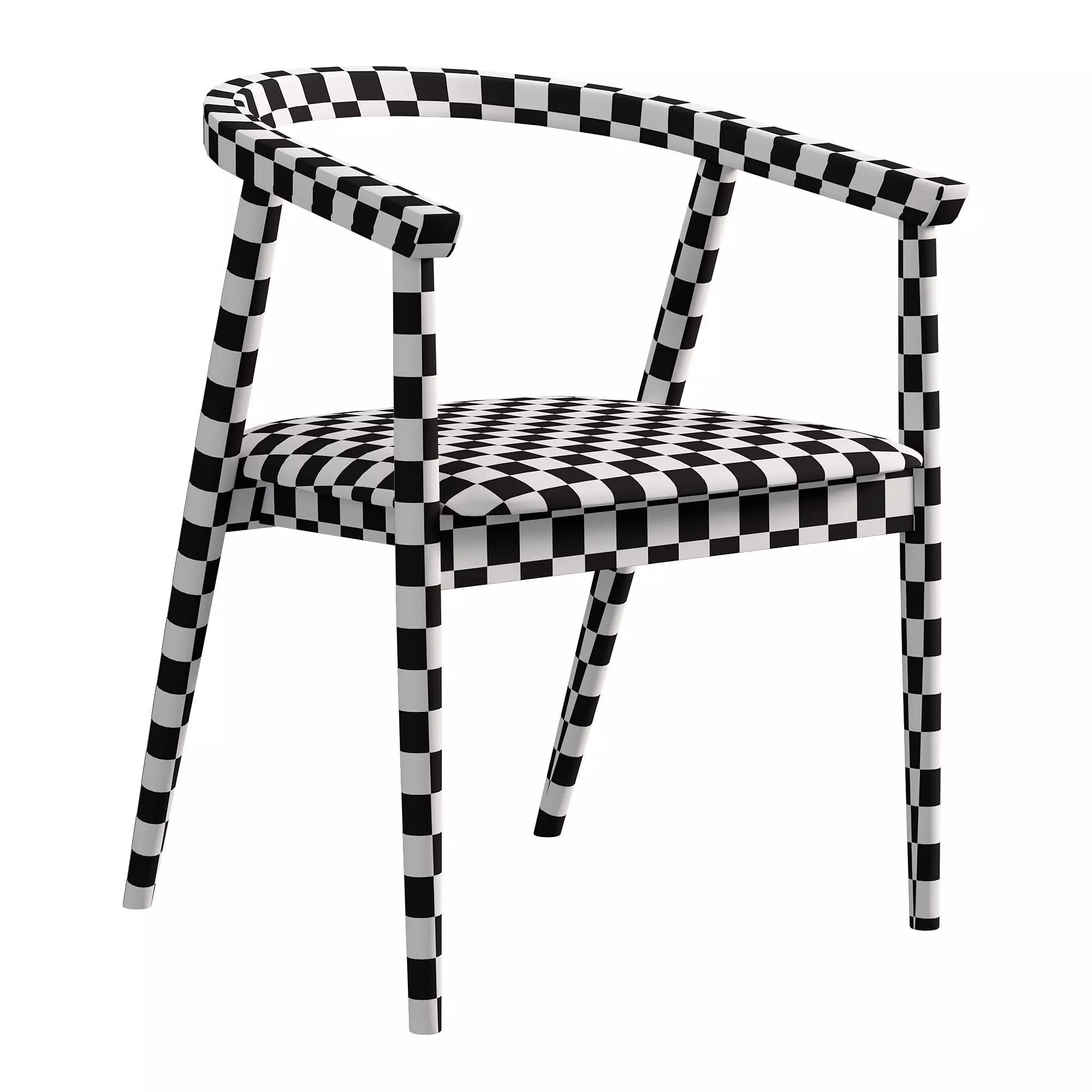 Chair Bascon soft 3D model_5