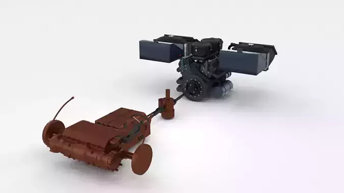 Panzer Tiger Engine and Transmission