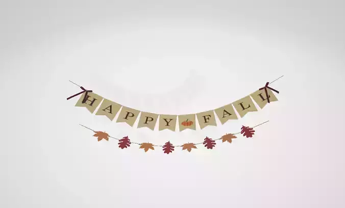 Uniwish Happy Fall Banner