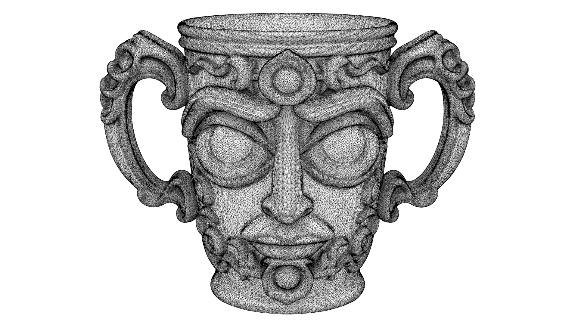 Abstract mug 03 3D model_9